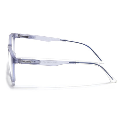 Voyage Light Grey Round Eyeglasses for Men & Women (T011FMG7195-C4)