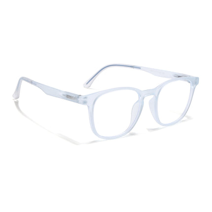 Voyage Aqua Round Eyeglasses for Men & Women (T011FMG7196-C5)