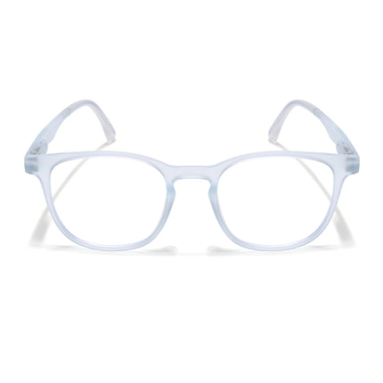 Voyage Aqua Round Eyeglasses for Men & Women (T011FMG7196-C5)