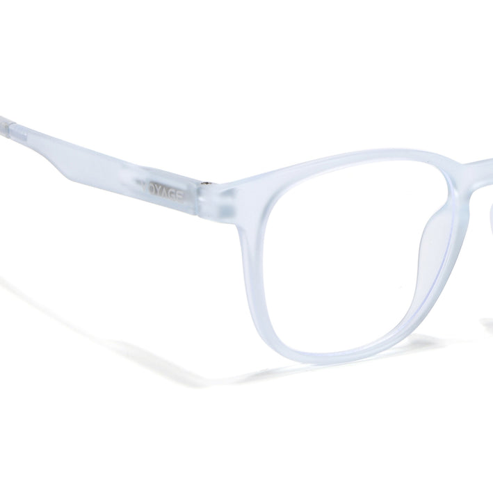 Voyage Aqua Round Eyeglasses for Men & Women (T011FMG7196-C5)
