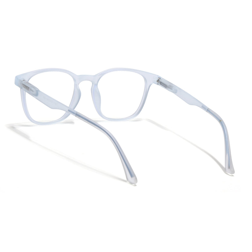 Voyage Aqua Round Eyeglasses for Men & Women (T011FMG7196-C5)