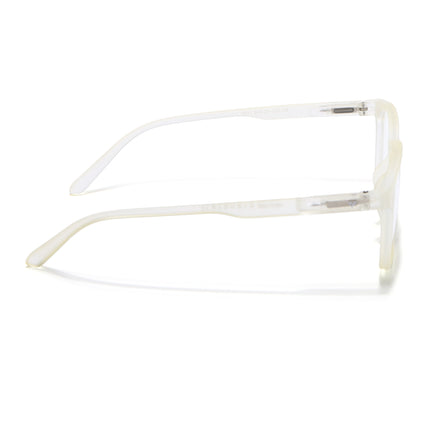 Voyage Air Light Yellow Square Eyeglasses for Men & Women - MG4728-C2