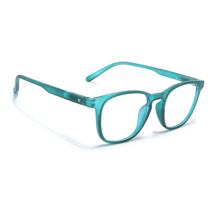 Voyage Air Green Square Eyeglasses for Men & Women - MG4729-C3