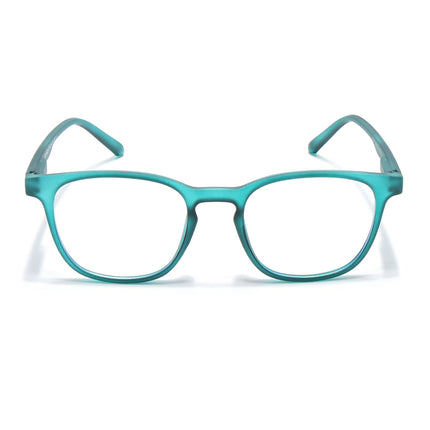 Voyage Air Green Square Eyeglasses for Men & Women - MG4729-C3
