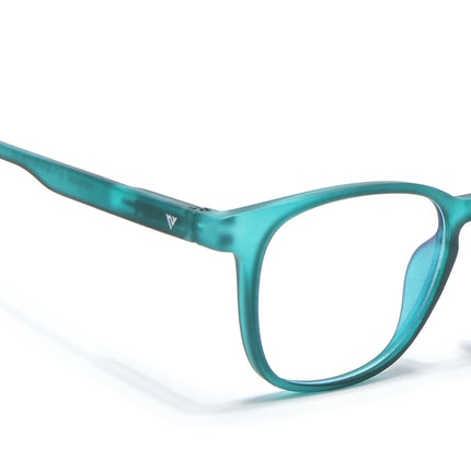 Voyage Air Green Square Eyeglasses for Men & Women - MG4729-C3