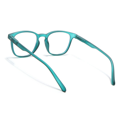Voyage Air Green Square Eyeglasses for Men & Women - MG4729-C3