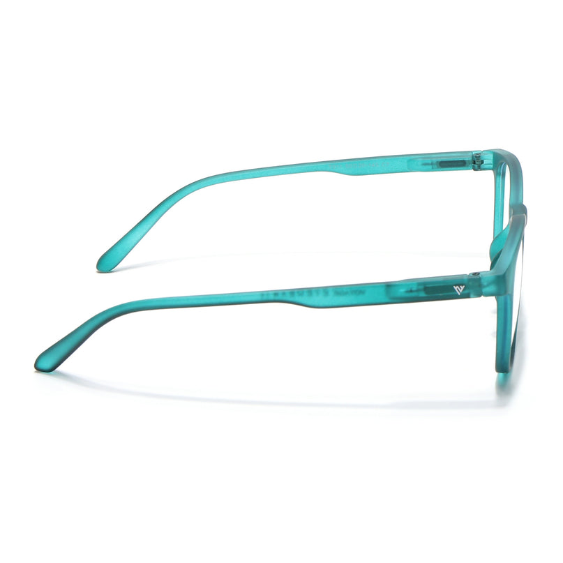 Voyage Air Green Square Eyeglasses for Men & Women - MG4729-C3