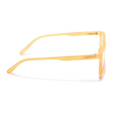Voyage Air Orange Square Eyeglasses for Men & Women - MG4730-C4