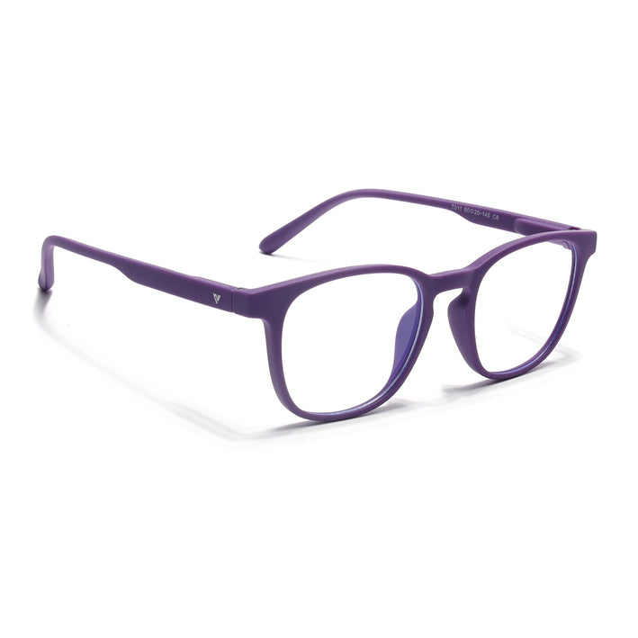 Voyage Air Purple Square Eyeglasses for Men & Women - MG4731-C5