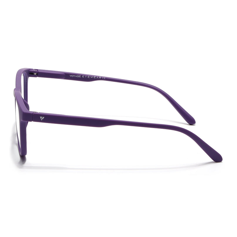 Voyage Air Purple Square Eyeglasses for Men & Women - MG4731-C5