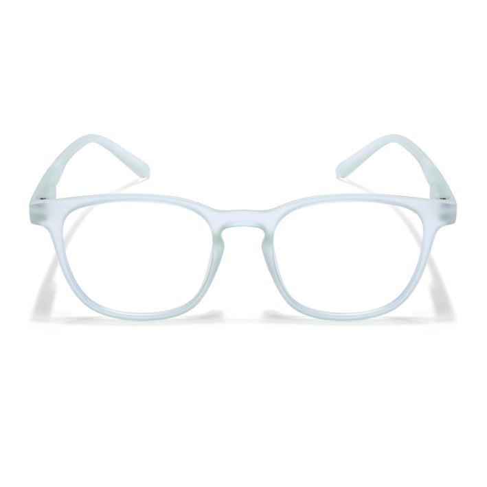 Voyage Air Light Green Square Eyeglasses for Men & Women - MG4732-C6