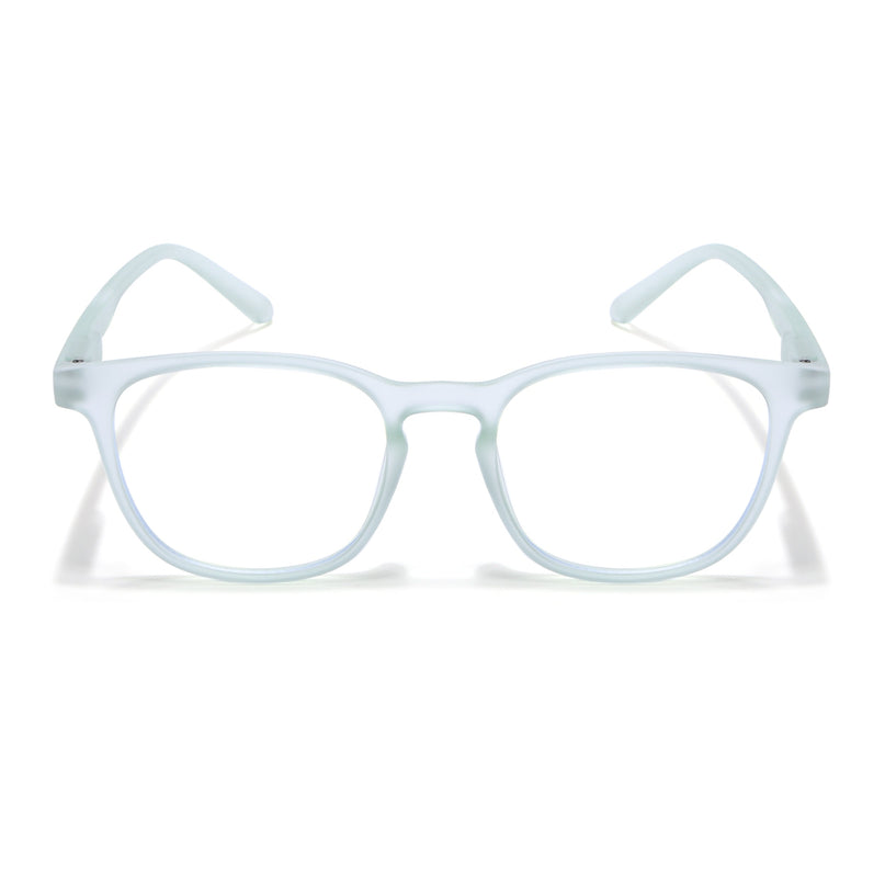 Voyage Air Light Green Square Eyeglasses for Men & Women - MG4732-C6