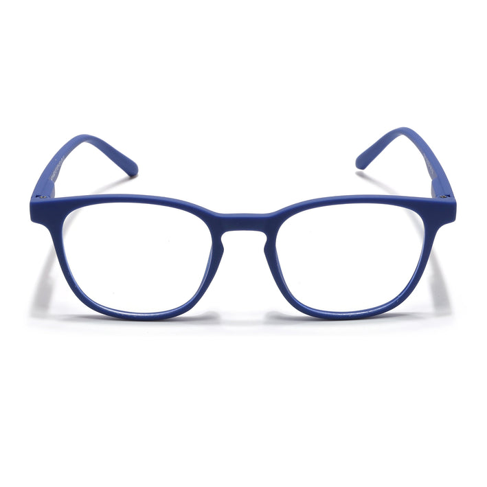 Voyage Air Royal Blue Square Eyeglasses for Men & Women - MG4735-C9