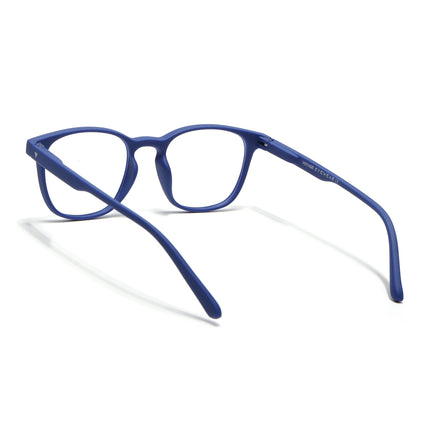 Voyage Air Royal Blue Square Eyeglasses for Men & Women - MG4735-C9