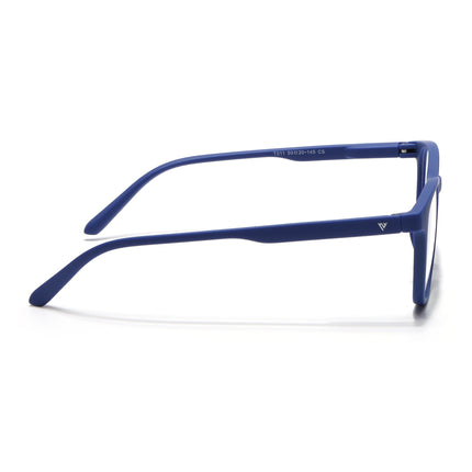 Voyage Air Royal Blue Square Eyeglasses for Men & Women - MG4735-C9