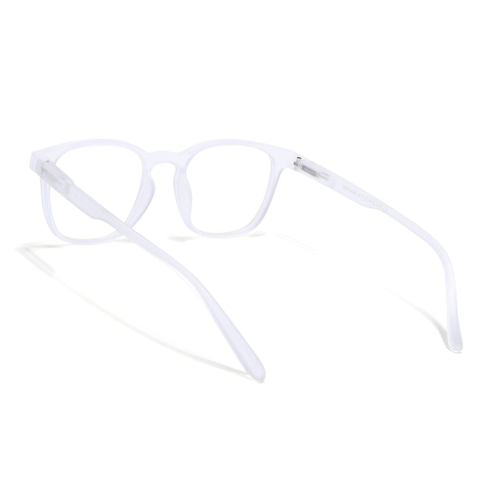 Voyage Air Clear Square Eyeglasses for Men & Women - MG4737-C10