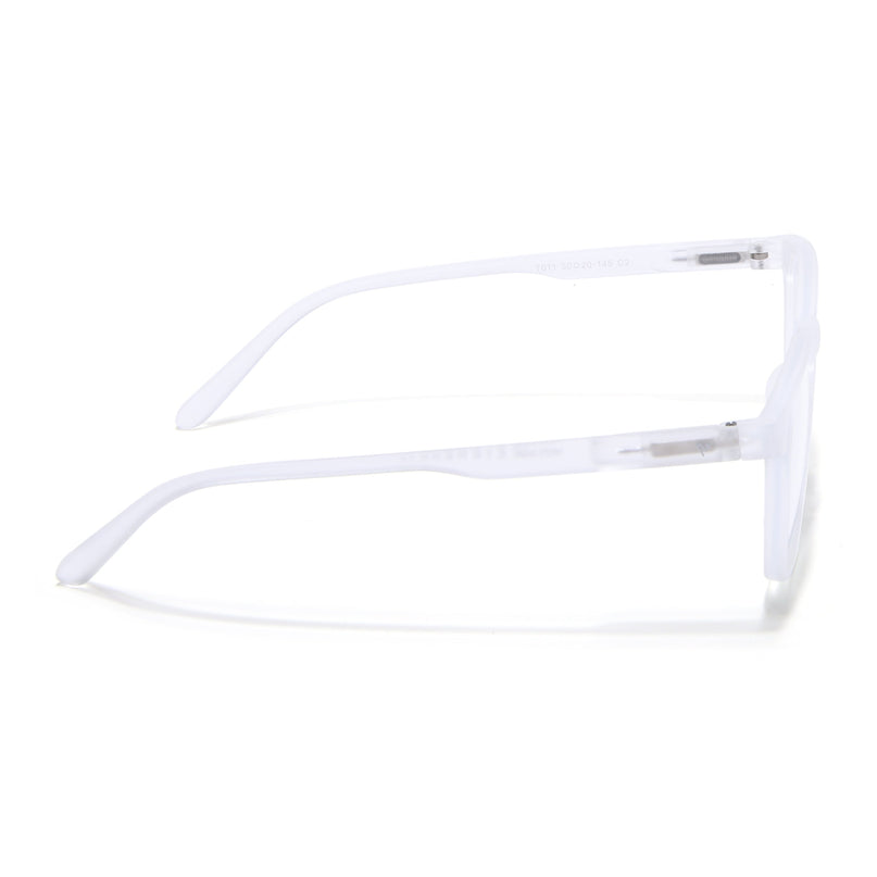 Voyage Air Clear Square Eyeglasses for Men & Women - MG4737-C10