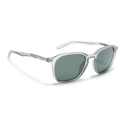 Square Polarized Sunglasses | Olive Lens | Olive Frame - PMG6796
