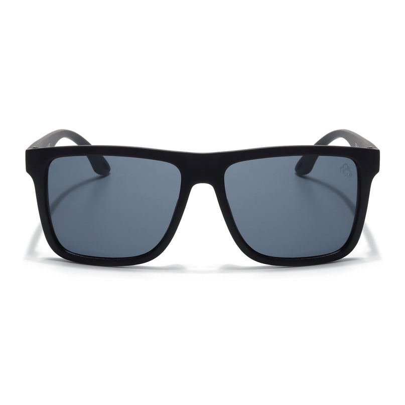 Eyejack Black Wayfarer Sunglasses for Men & Women (TB34CL1068)