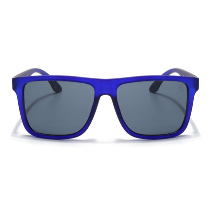 Eyejack Blue Wayfarer Sunglasses for Men & Women (TB34CL1069)