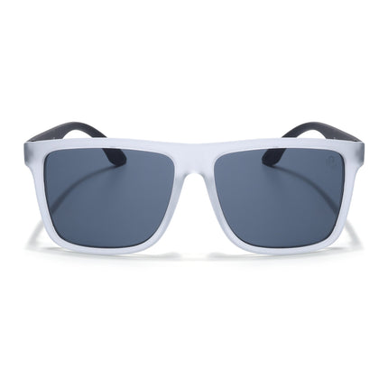 Eyejack Grey Wayfarer Sunglasses for Men & Women (TB34CL1070)