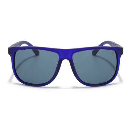 Eyejack Blue Wayfarer Sunglasses for Men & Women (TB36CL1072)