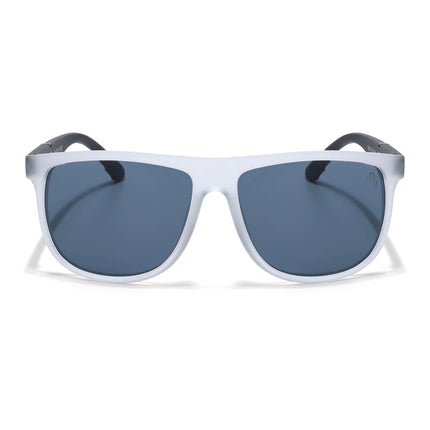 Eyejack Grey Wayfarer Sunglasses for Men & Women (TB36CL1073)