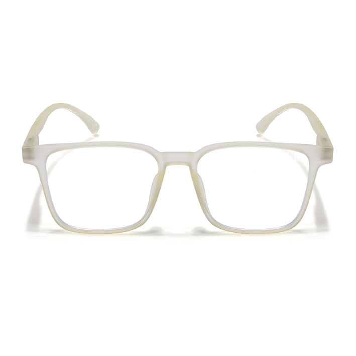 Voyage Air Yellow Square Eyeglasses for Men & Women - MG4527