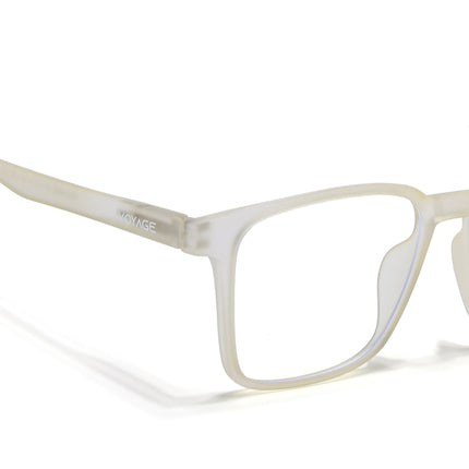 Voyage Air Yellow Square Eyeglasses for Men & Women - MG4527
