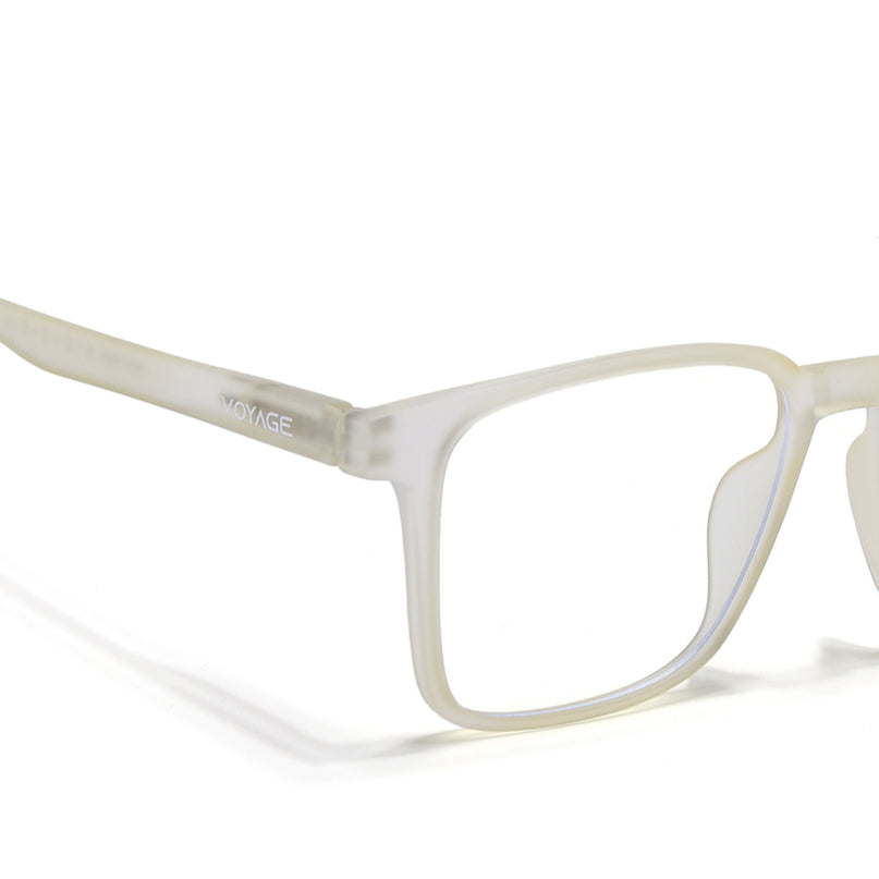 Voyage Air Yellow Square Eyeglasses for Men & Women - MG4527