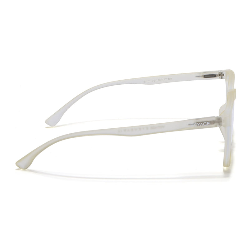 Voyage Air Yellow Square Eyeglasses for Men & Women - MG4527