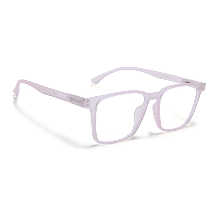 Voyage Air Pink Square Eyeglasses for Men & Women - MG4530