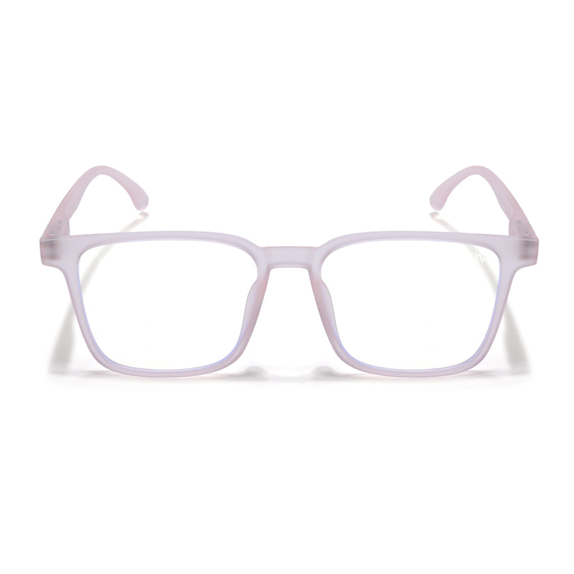 Voyage Air Pink Square Eyeglasses for Men & Women - MG4530