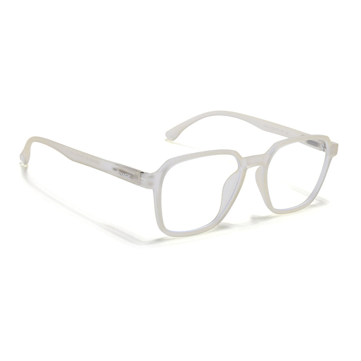 Voyage Air Yellow Square Eyeglasses for Men & Women - MG4537