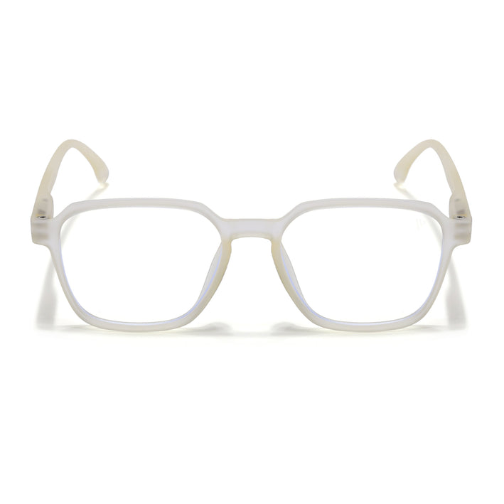 Voyage Air Yellow Square Eyeglasses for Men & Women - MG4537