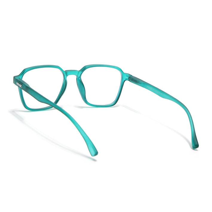 Voyage Air Green Square Eyeglasses for Men & Women - MG4538