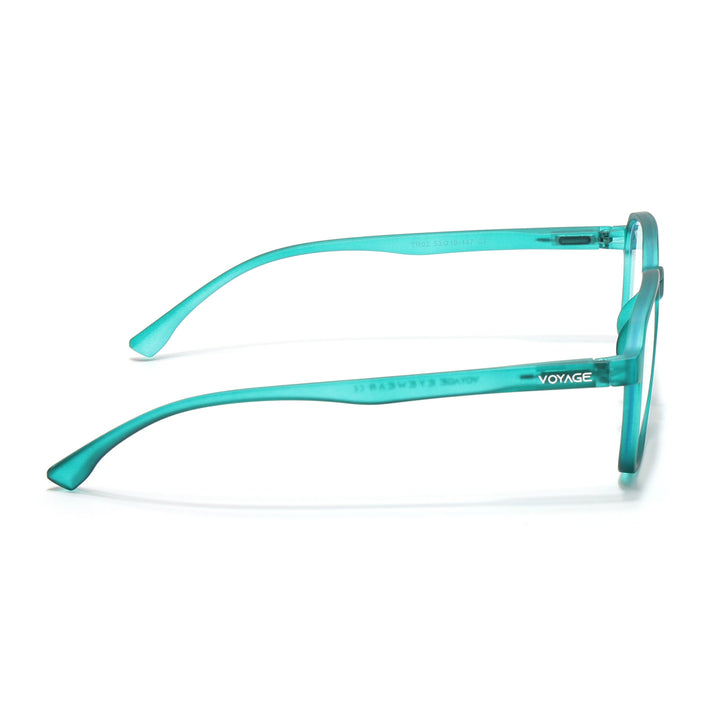Voyage Air Green Square Eyeglasses for Men & Women - MG4538