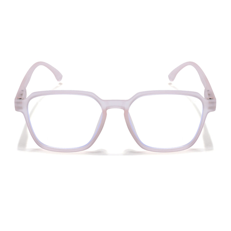 Voyage Air Pink Square Eyeglasses for Men & Women - MG4540