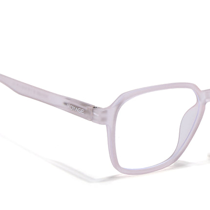 Voyage Air Pink Square Eyeglasses for Men & Women - MG4540