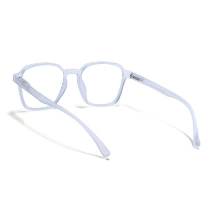 Voyage Air Light Blue Square Eyeglasses for Men & Women - MG4541