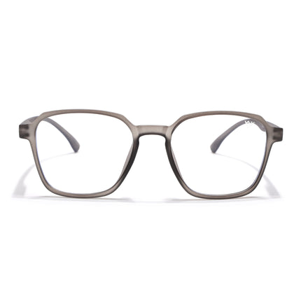 Voyage Air Grey Square Eyeglasses for Men & Women - MG4543