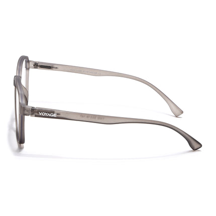 Voyage Air Grey Square Eyeglasses for Men & Women - MG4543
