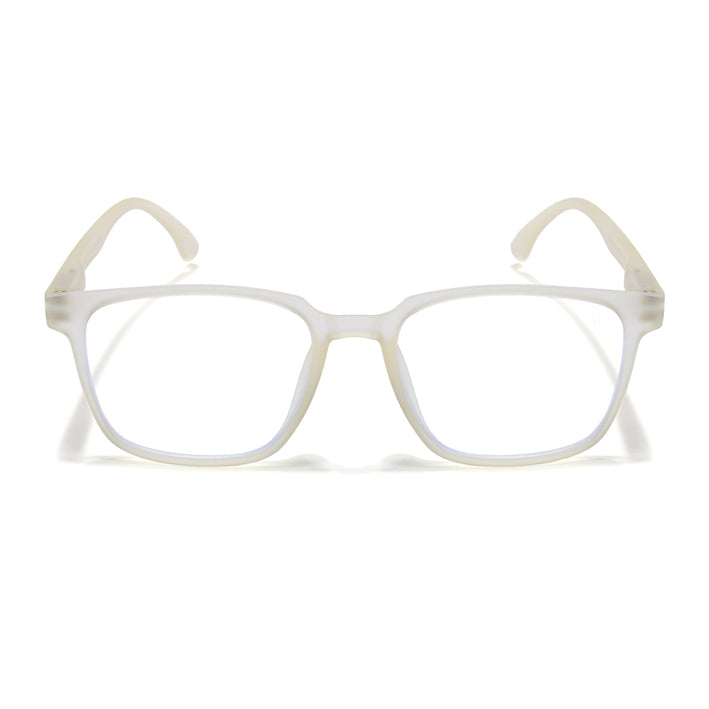 Voyage Air Yellow Square Eyeglasses for Men & Women - MG4547