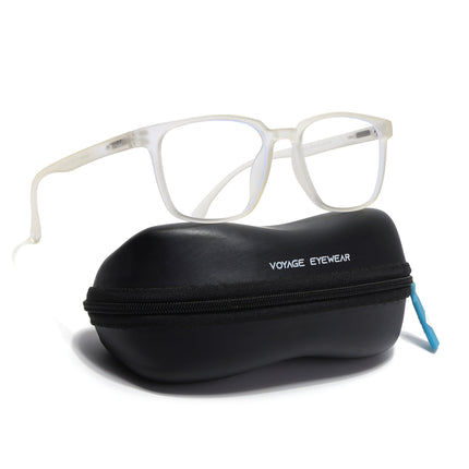 Voyage Air Yellow Square Eyeglasses for Men & Women - MG4547