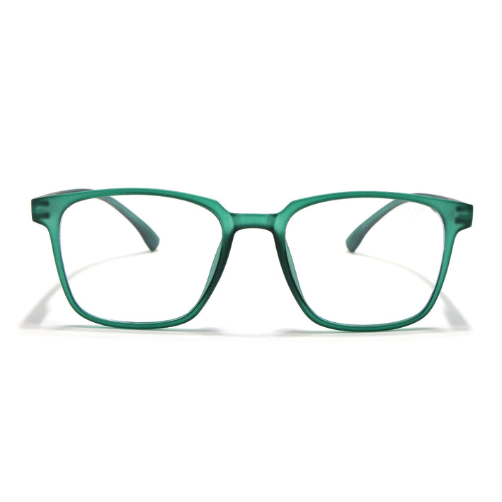Voyage Air Green Square Eyeglasses for Men & Women - MG4548