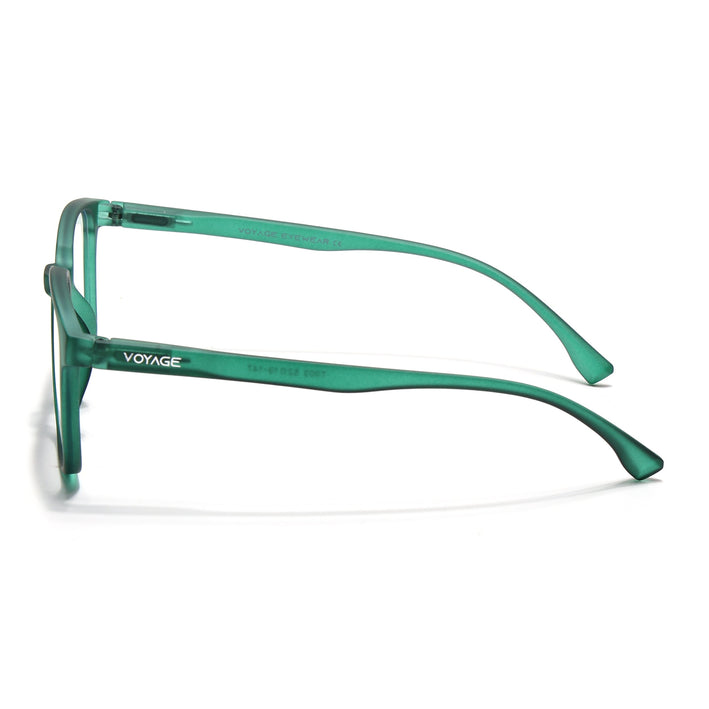 Voyage Air Green Square Eyeglasses for Men & Women - MG4548