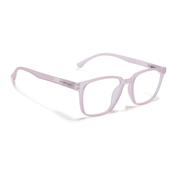 Voyage Air Pink Square Eyeglasses for Men & Women - MG4550