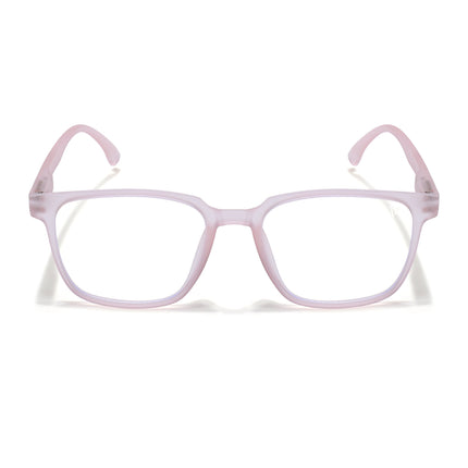 Voyage Air Pink Square Eyeglasses for Men & Women - MG4550