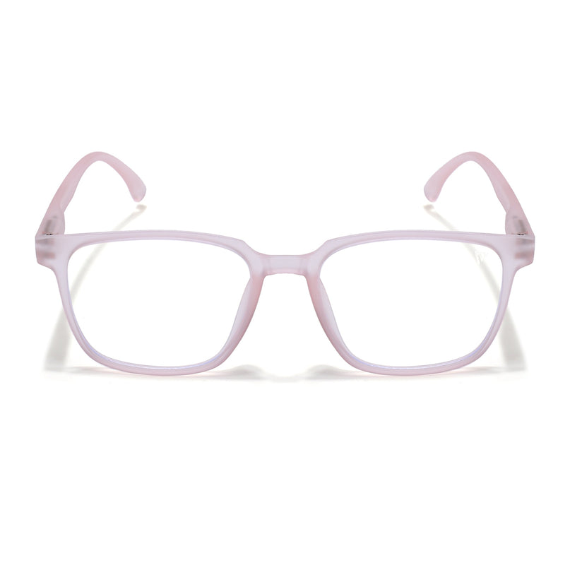 Voyage Air Pink Square Eyeglasses for Men & Women - MG4550