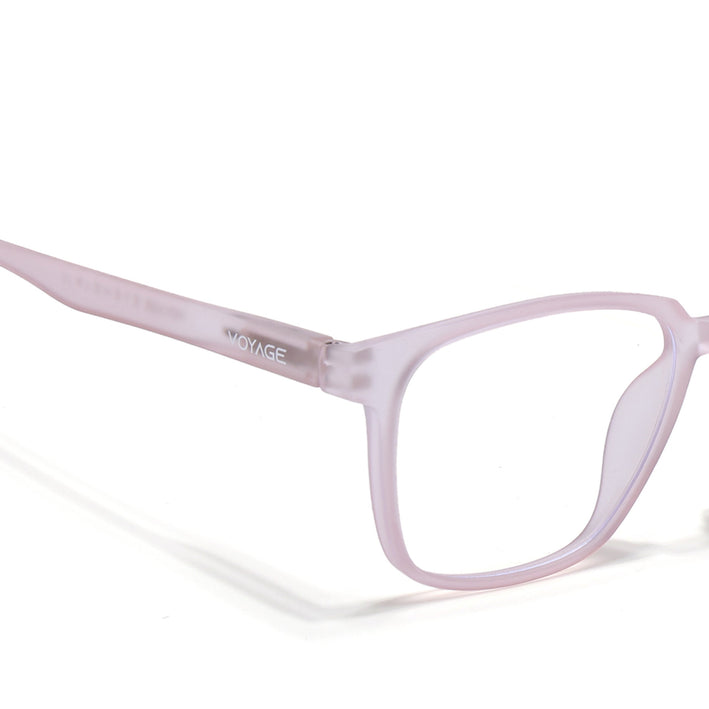 Voyage Air Pink Square Eyeglasses for Men & Women - MG4550